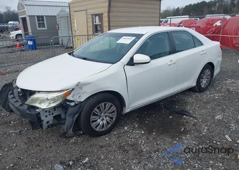 2012 Toyota Camry Le z USA, uszkodzony, nr VIN 4T1BF1FK1CU547602